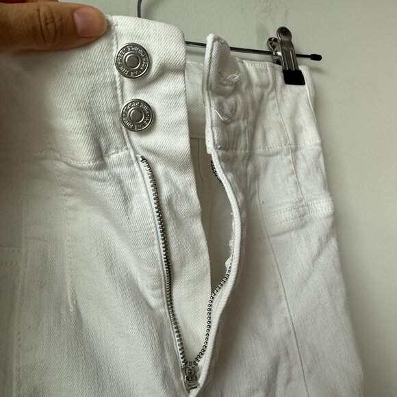 We The Free Jayde Flare High Rise Jeans White Size 27 - Picture 10 of 11